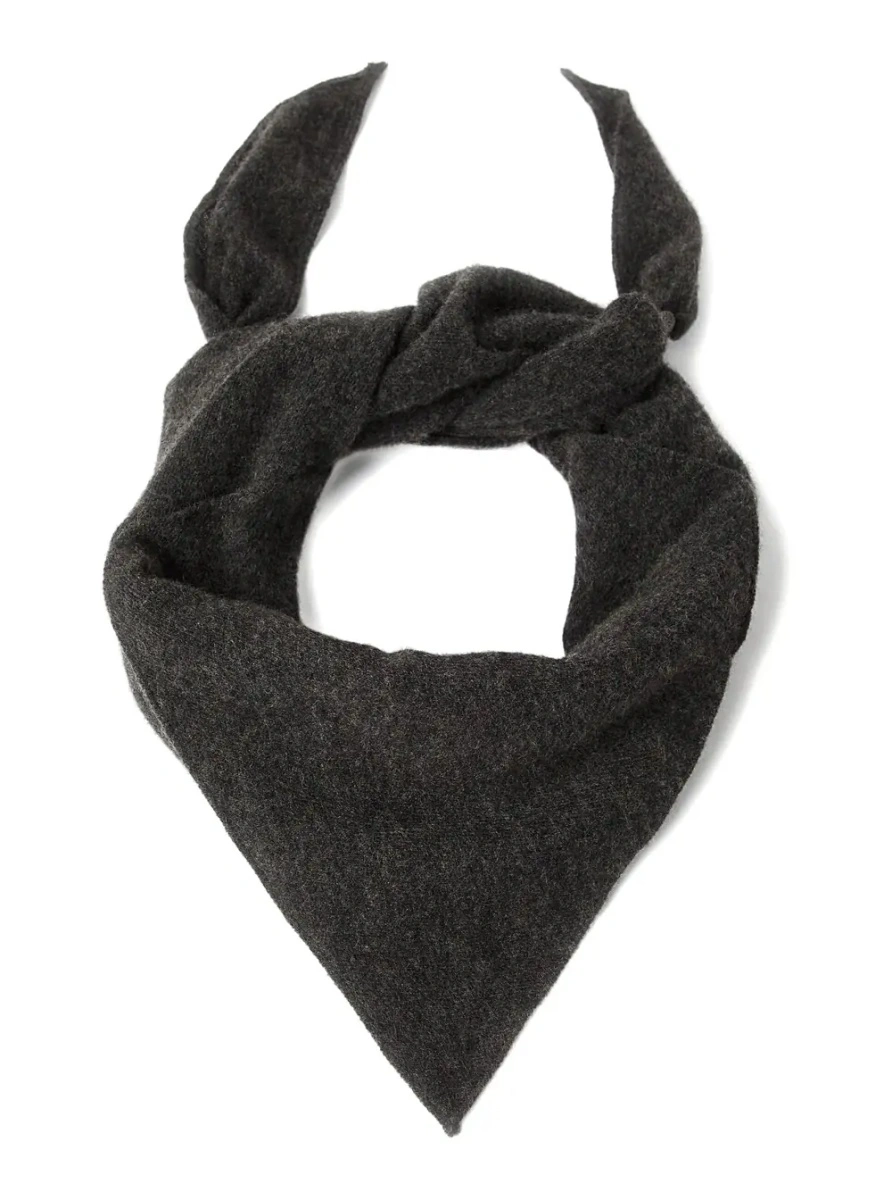 Esarfa Brunello Cucinelli neagra din casmir - Img 2