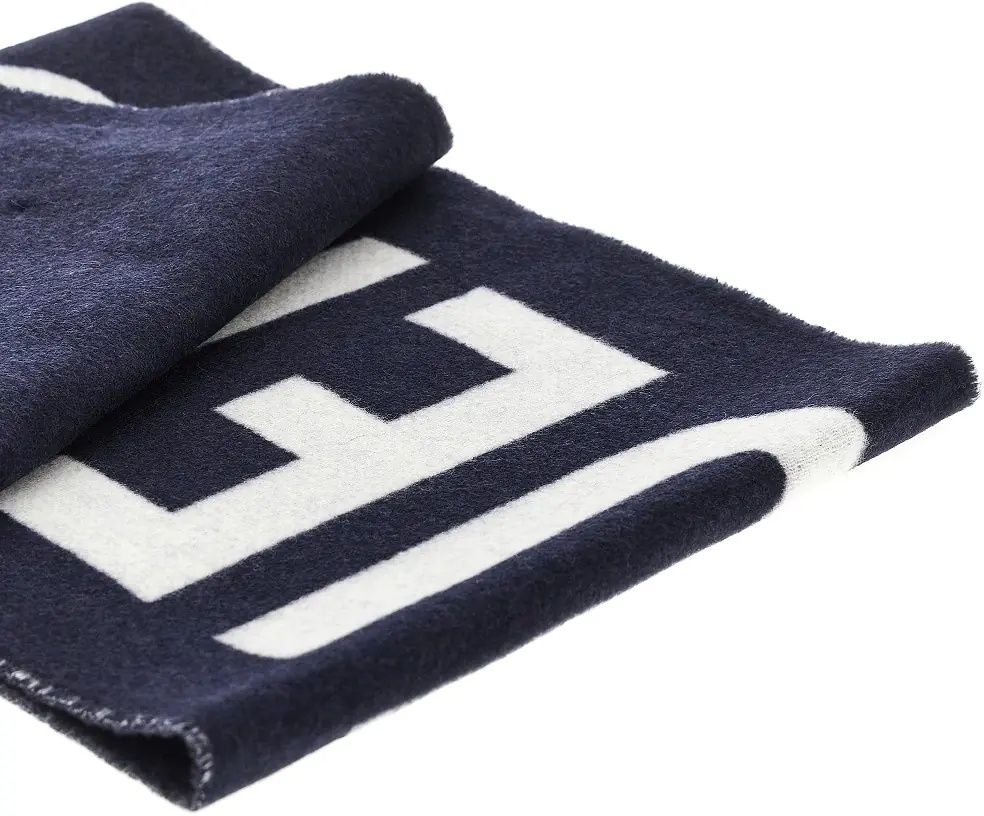 Esarfa Jacquard logo wool scarf - Img 3