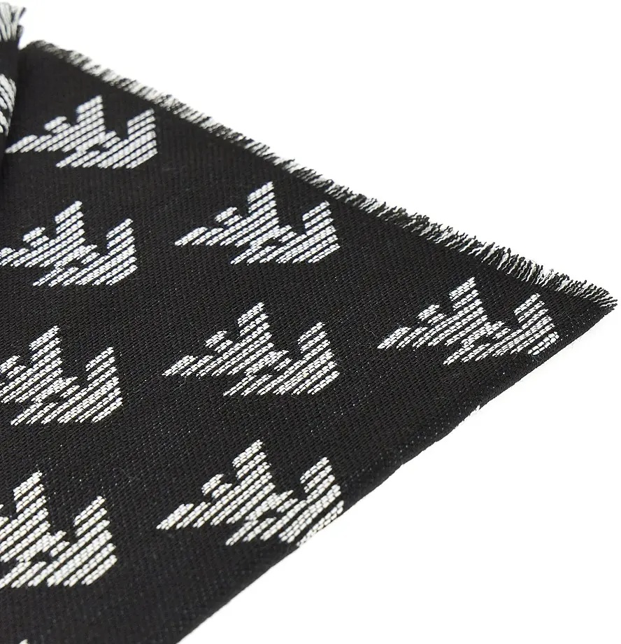 Esarfa Knitted scarf with Eagle motif - Img 3