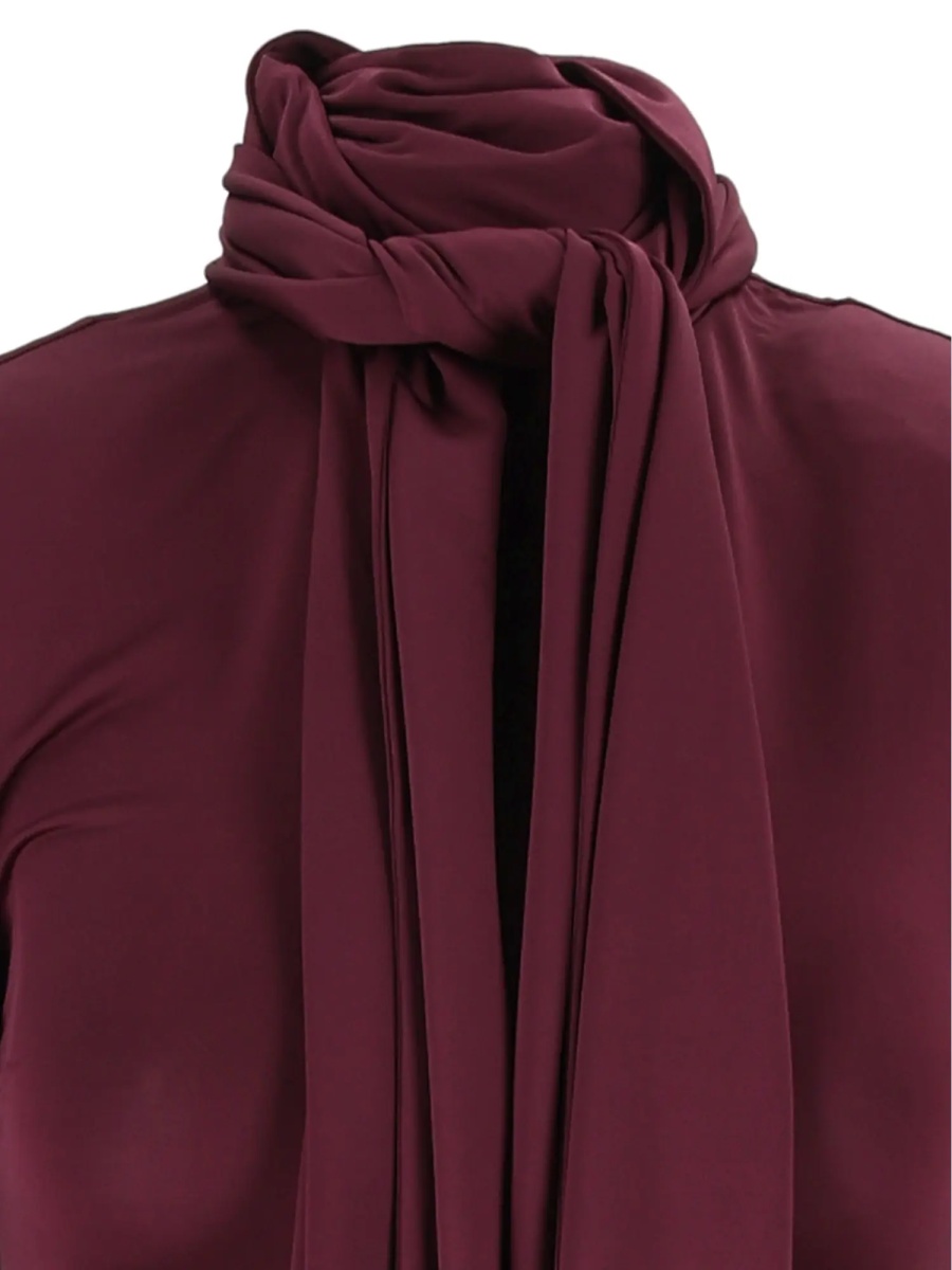 Esarfa LONG-SLEEVED SCARF TOP Winetasting (Tight Fit) - Img 3