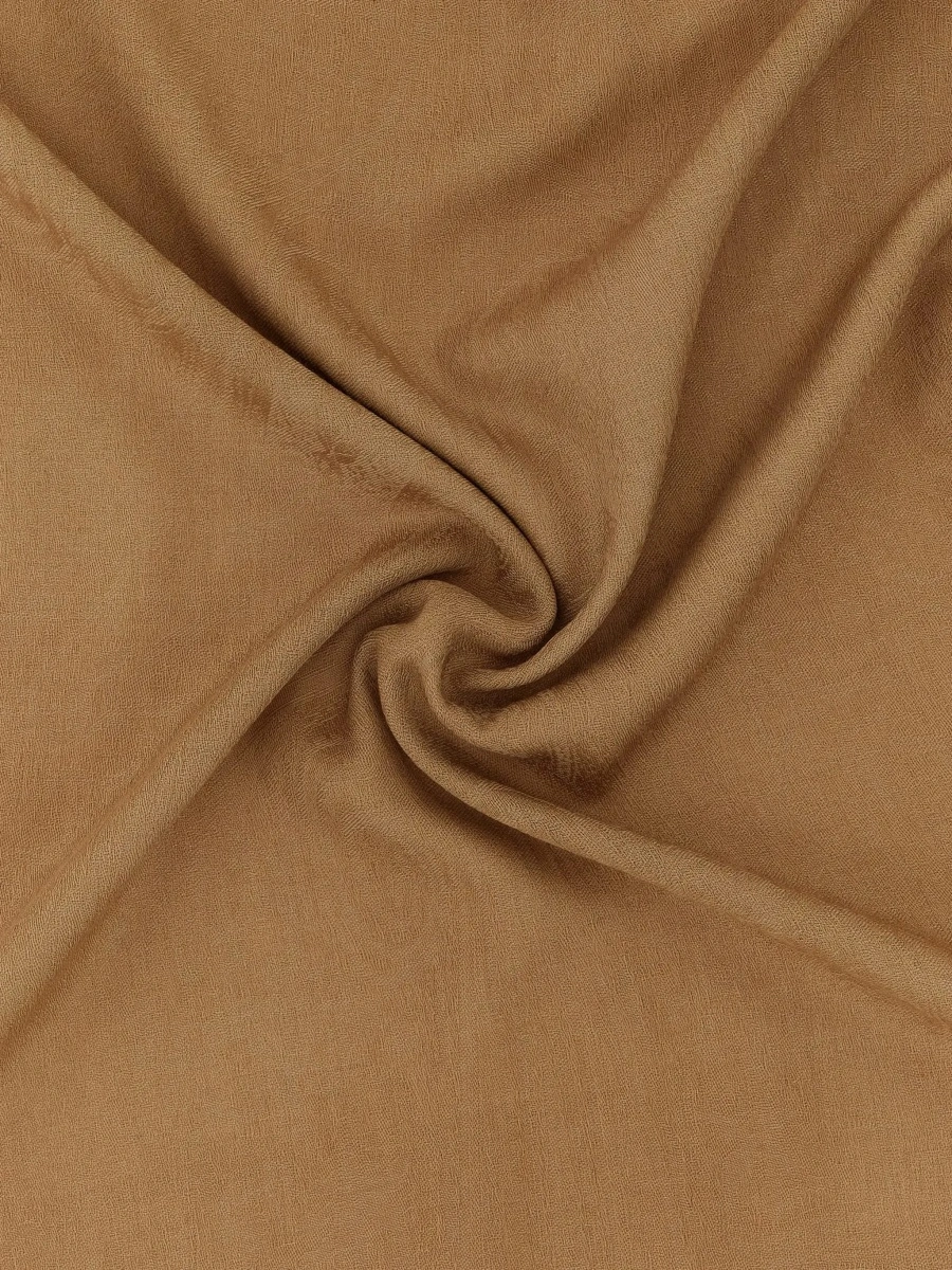 Esarfa Max Mara bej din lana si matase - Img 4