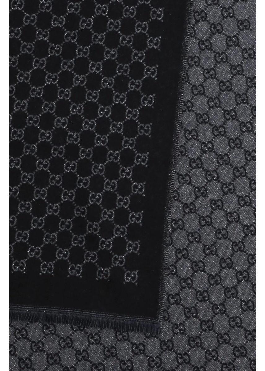Esarfa Miss Stenny GG Monogram wool Scarf - Img 3