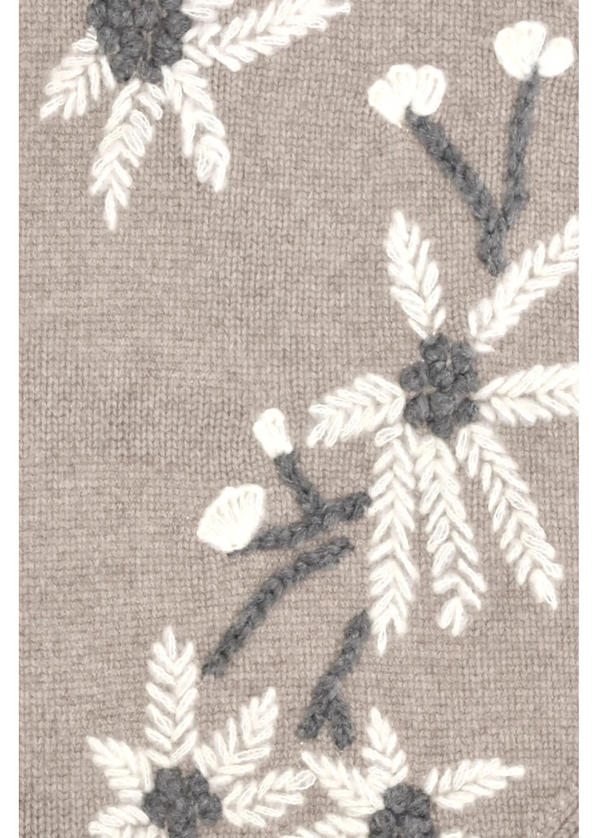 Esarfa P.A.R.O.S.H. Wallaby floral knit Scarf - Img 3