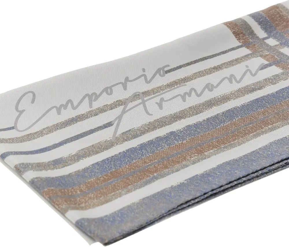 Esarfa Silk scarf with print - Img 3