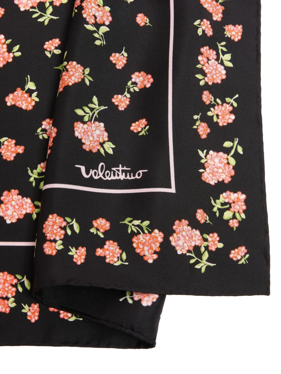Esarfa Valentino Garavani neagra - Img 2