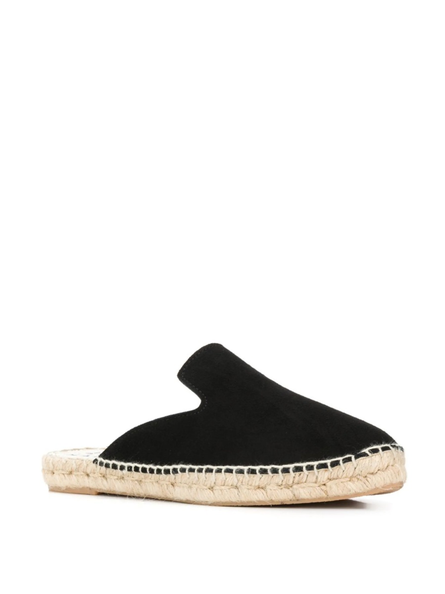 Espadrile Manebí negre din piele - Img 2