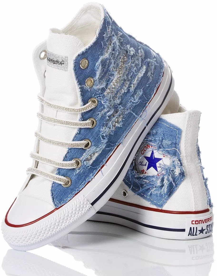 Fabric Hi Top Sneakers* - Img 3