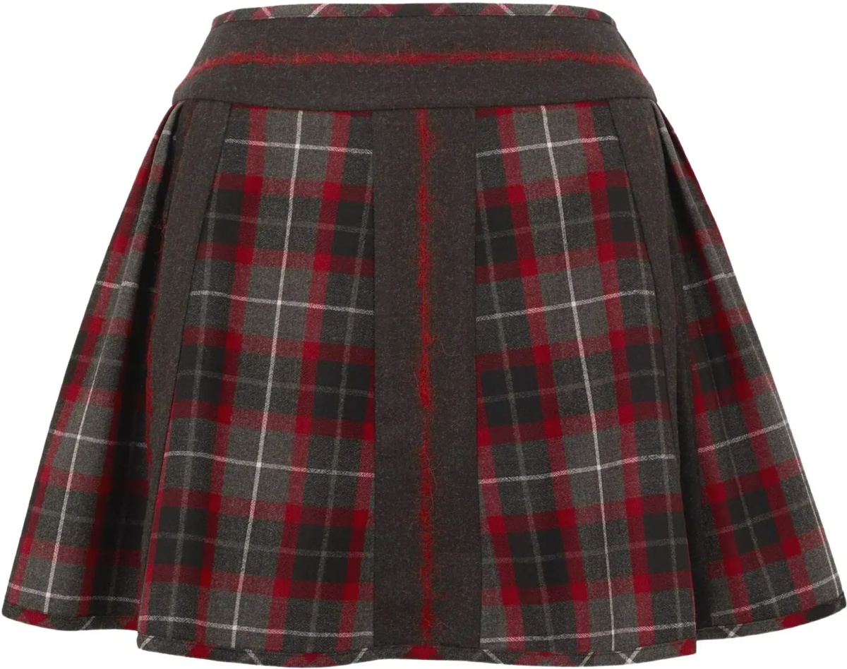Fusta Bell virgin wool mini Skirt - Img 6