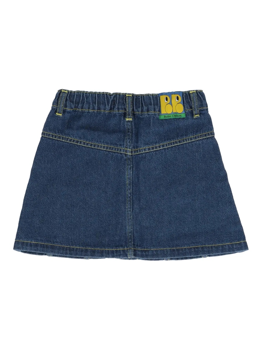 Fusta Booo bo Choses Tag denim skirt - Img 2