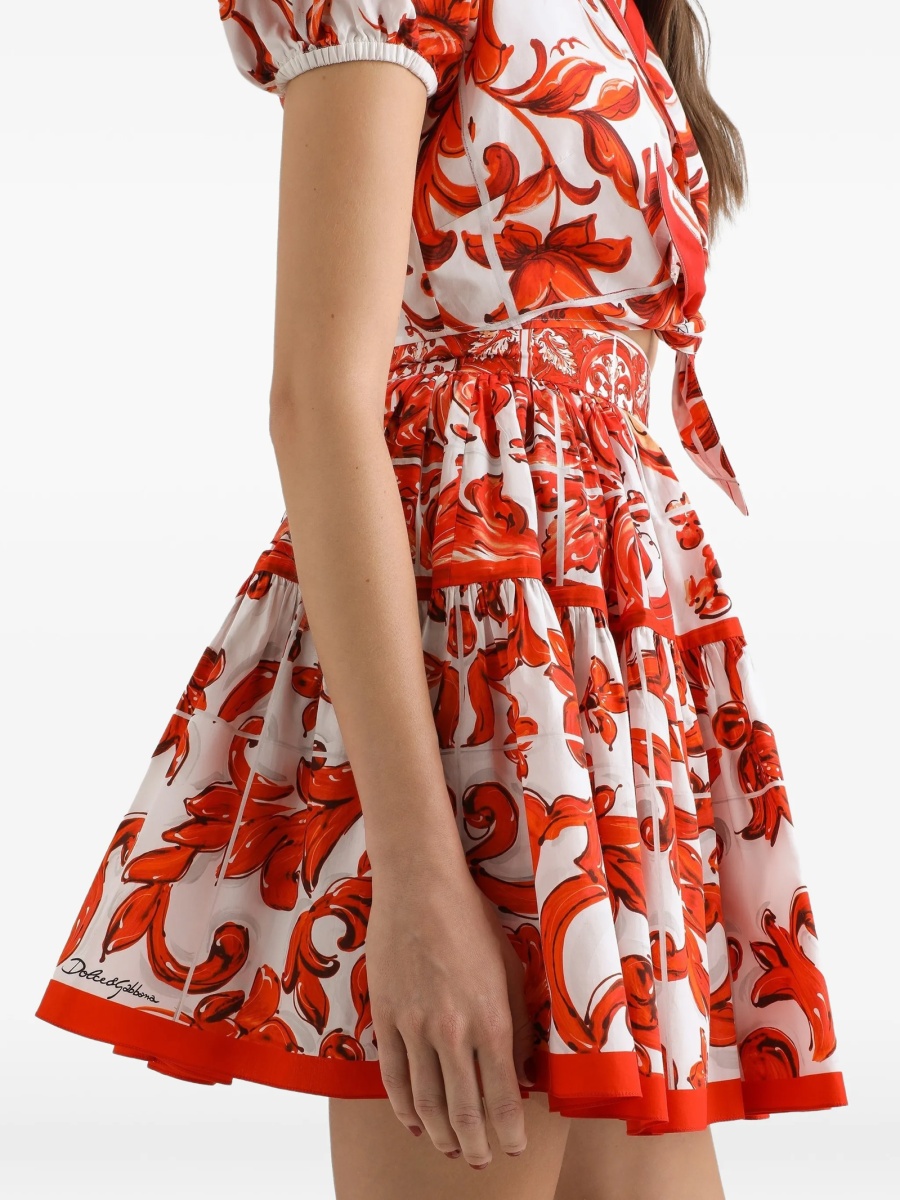 Fusta clos Dolce &amp; Gabbana alba - Img 5