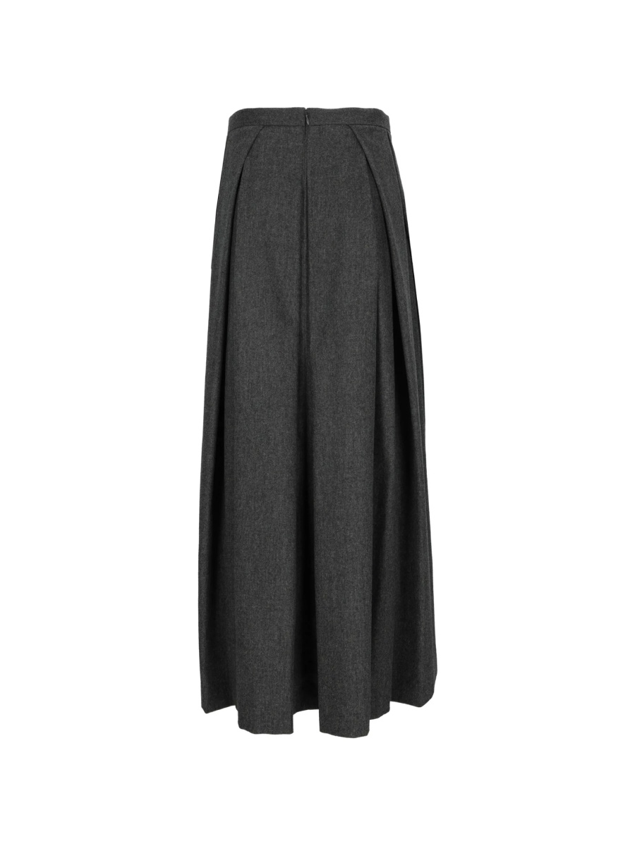 Fusta cu pliuri Emporio Armani gri - Img 2