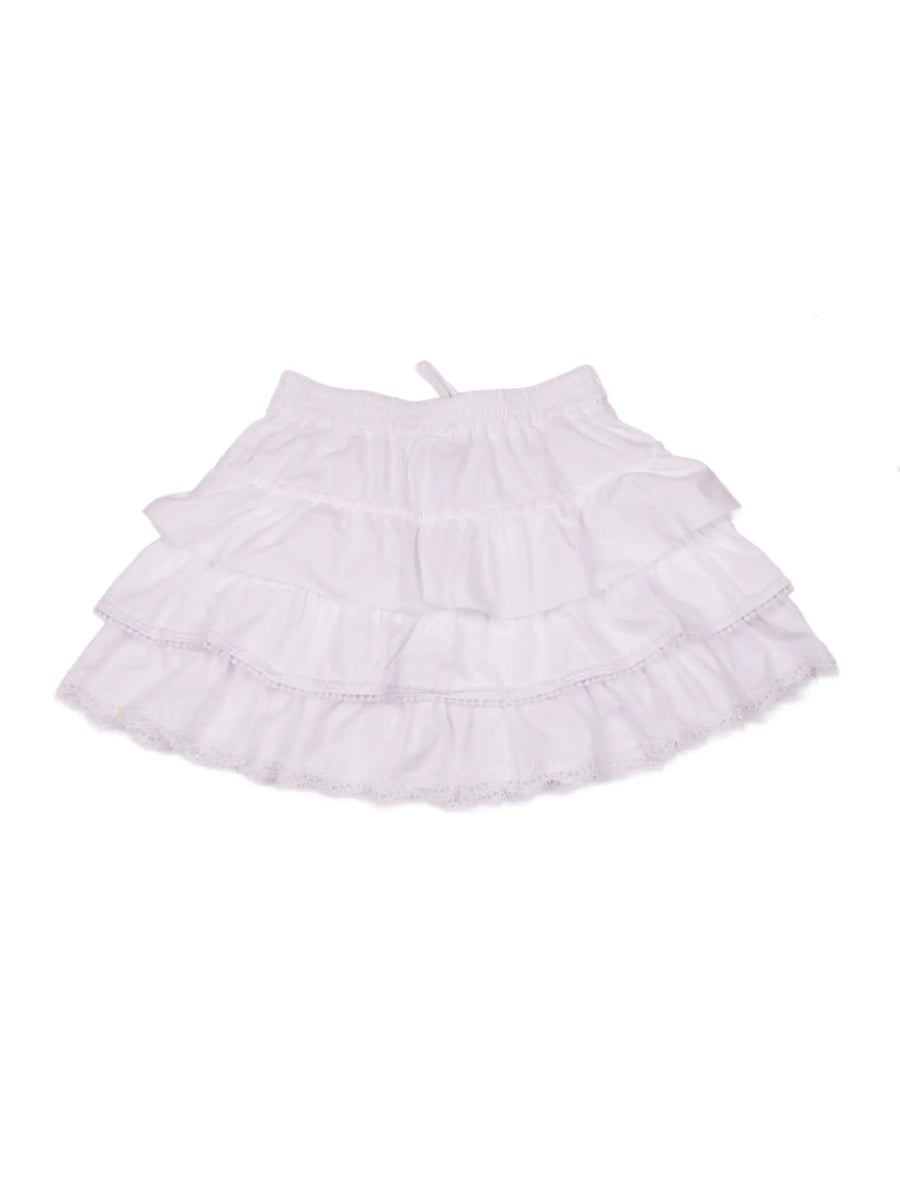 Fusta Daily poplin tiered skirt - Img 2