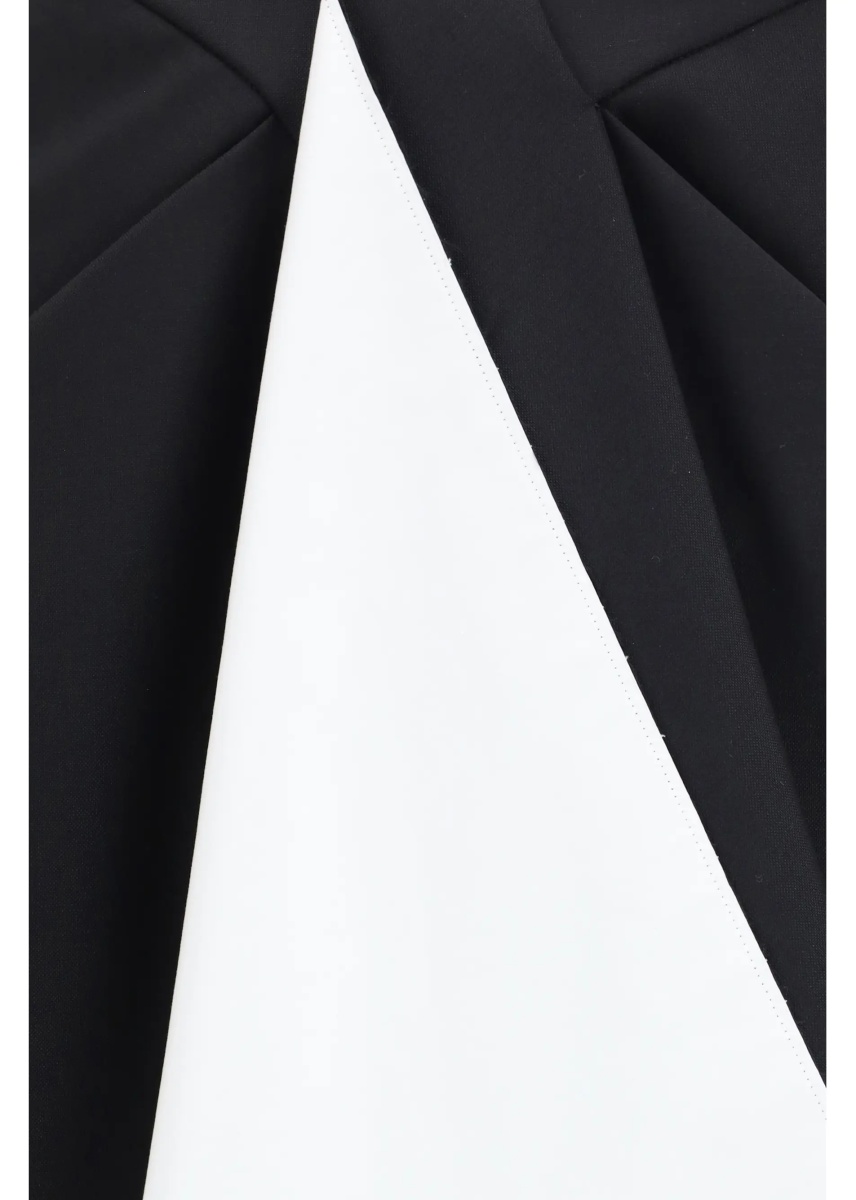 Fusta Draped midi Skirt in double-faced wool and mohair - Img 3