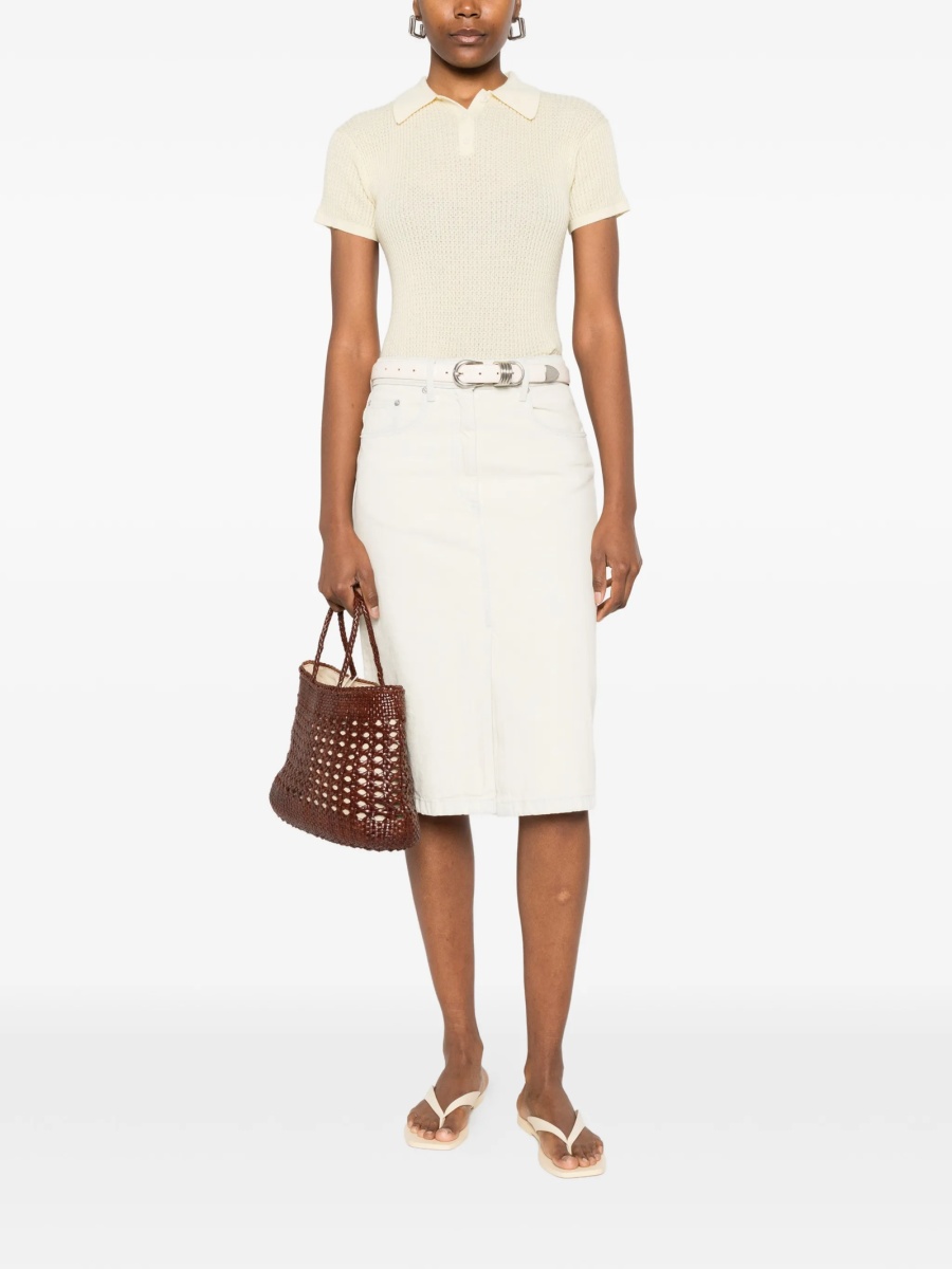 Fusta drepte A.P.C. neutra - Img 2