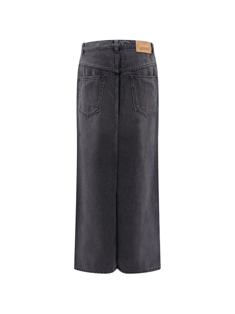 Fusta drepte Isabel Marant gri - Img 2