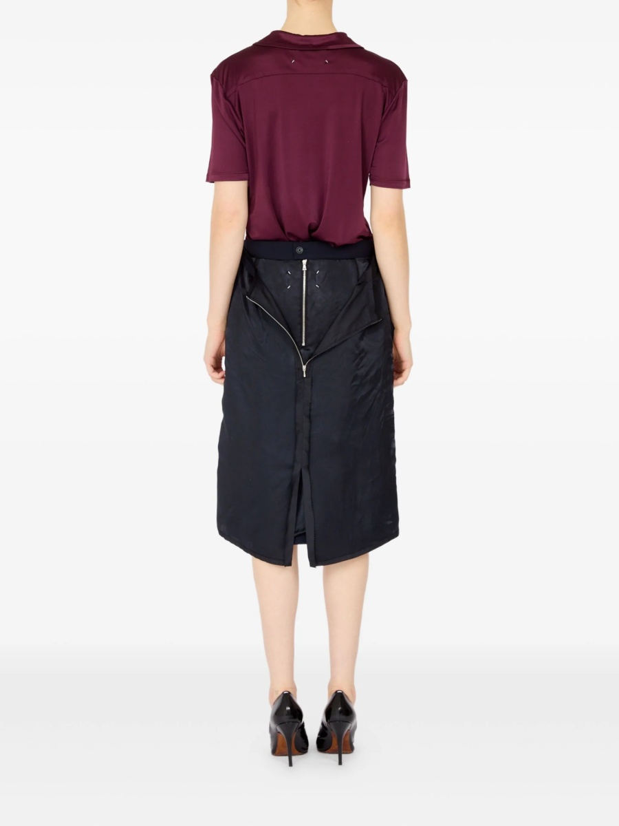 Fusta drepte Maison Margiela albastra - Img 5