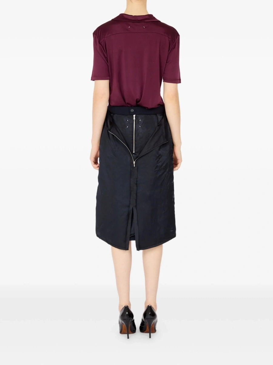 Fusta drepte Maison Margiela albastra - Img 5