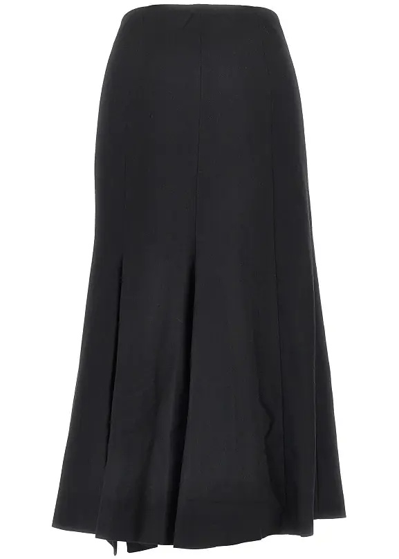 Fusta 'Erika' flannel midi skirt - Img 3