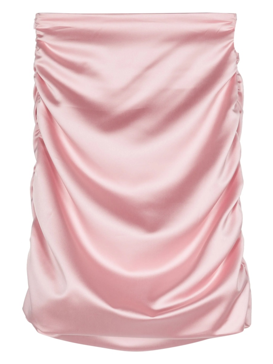 Fusta Fiorucci roz din polyester si spandex/elastan - Img 2