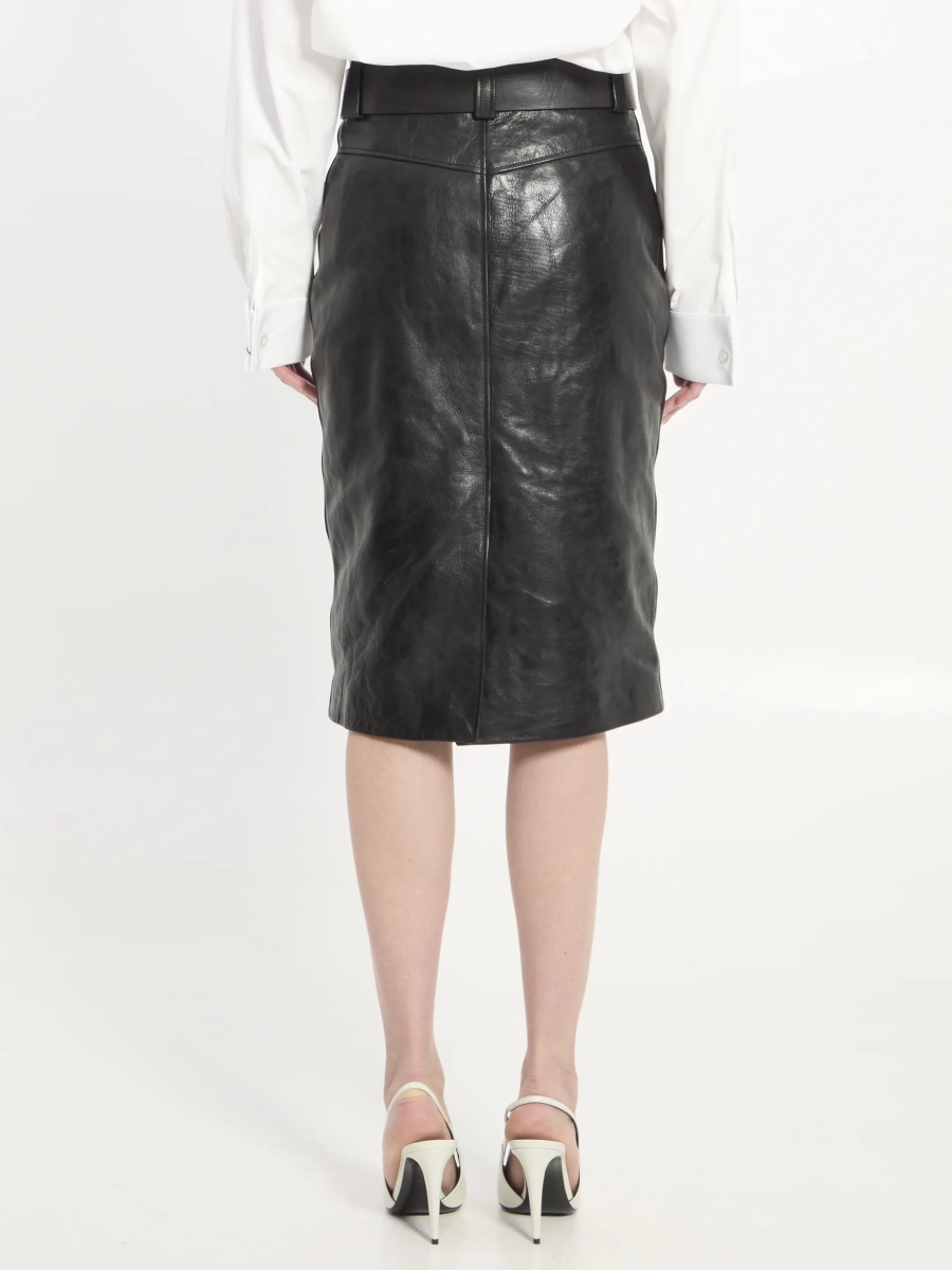 Fusta Pencil Skirt With Belt - Img 4