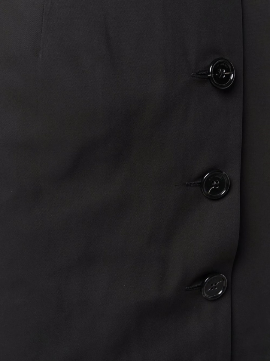 Fusta Raf Simons neagra din polyester - Img 5