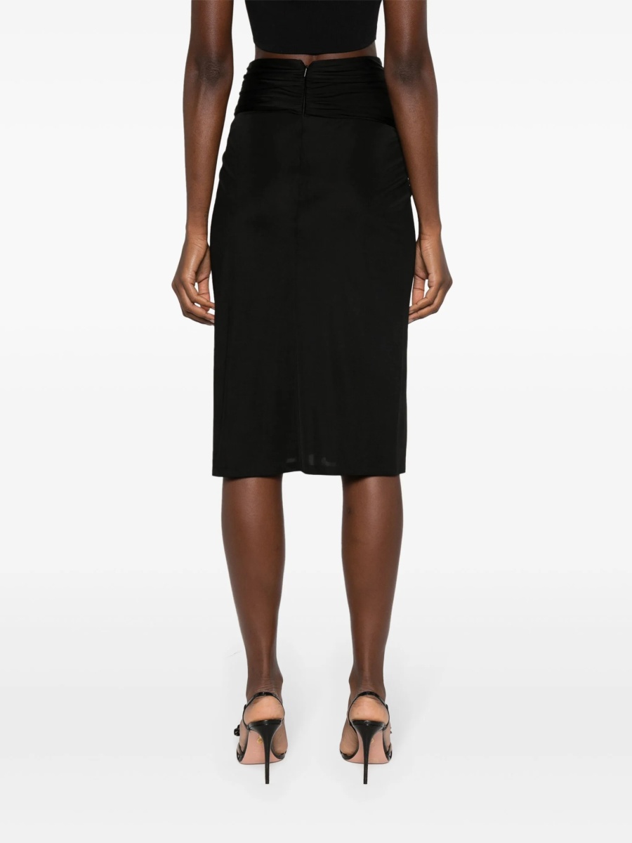 Fusta Saint Laurent neagra - Img 4