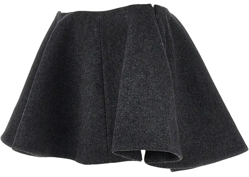 Fusta Wool-blend mini skirt - Img 2