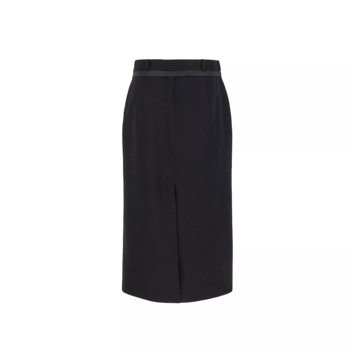 Fuste Fendi Virgin Wool Grain De Poud Skirt - Img 2