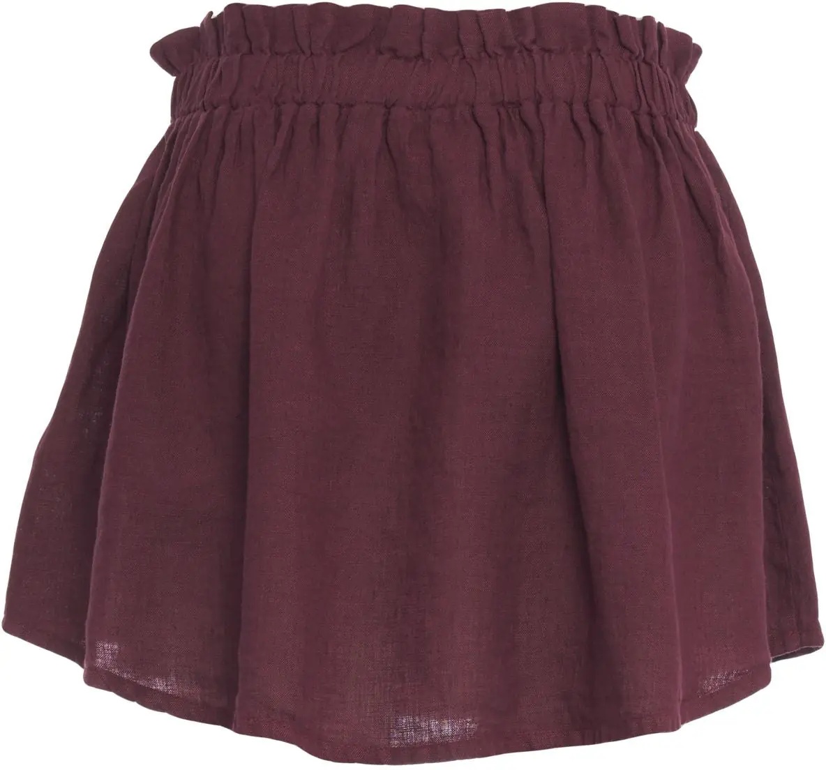 Fuste Linen mini skirt - Img 4