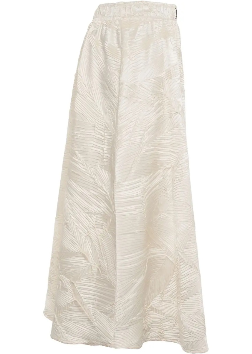 Fuste Midi skirt with logo details - Img 3
