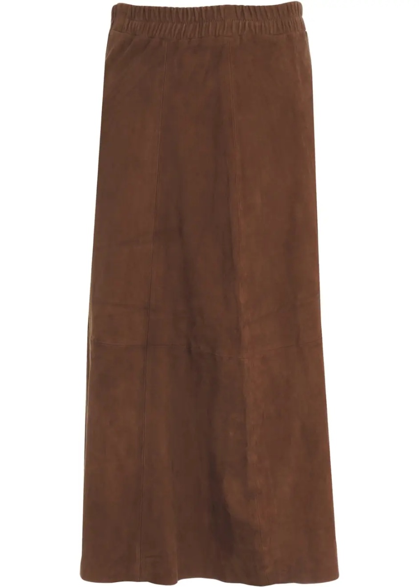 Fuste Suede midi skirt 'Nahee' - Img 2