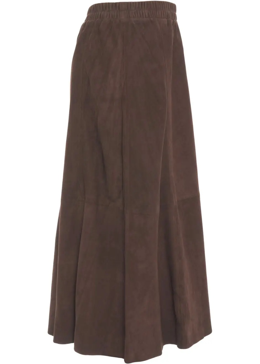 Fuste Suede midi skirt 'Nahee' - Img 3