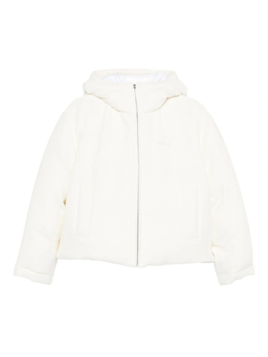 Geaca bomber Gucci alba din lana - Img 8