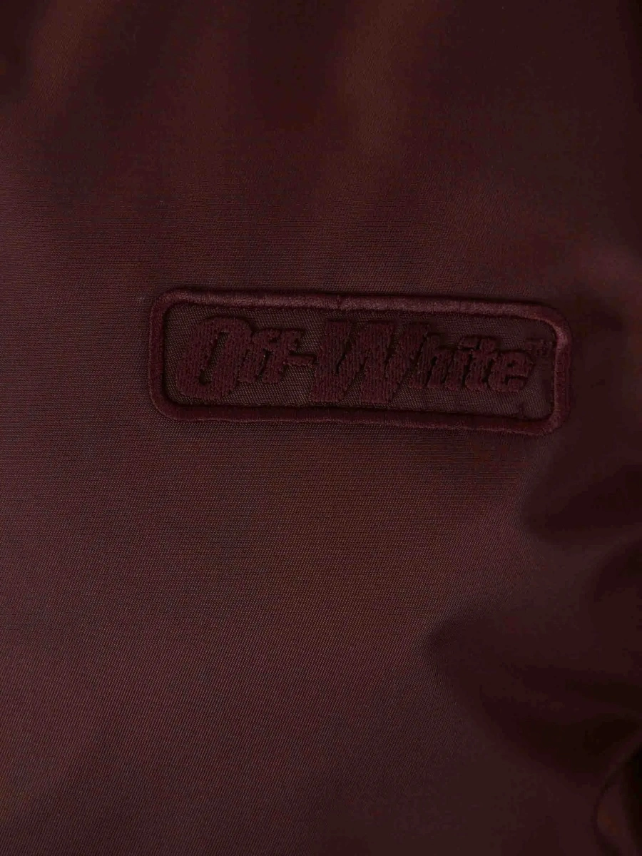 Geaca bomber Off-White multicolor din nylon - Img 7