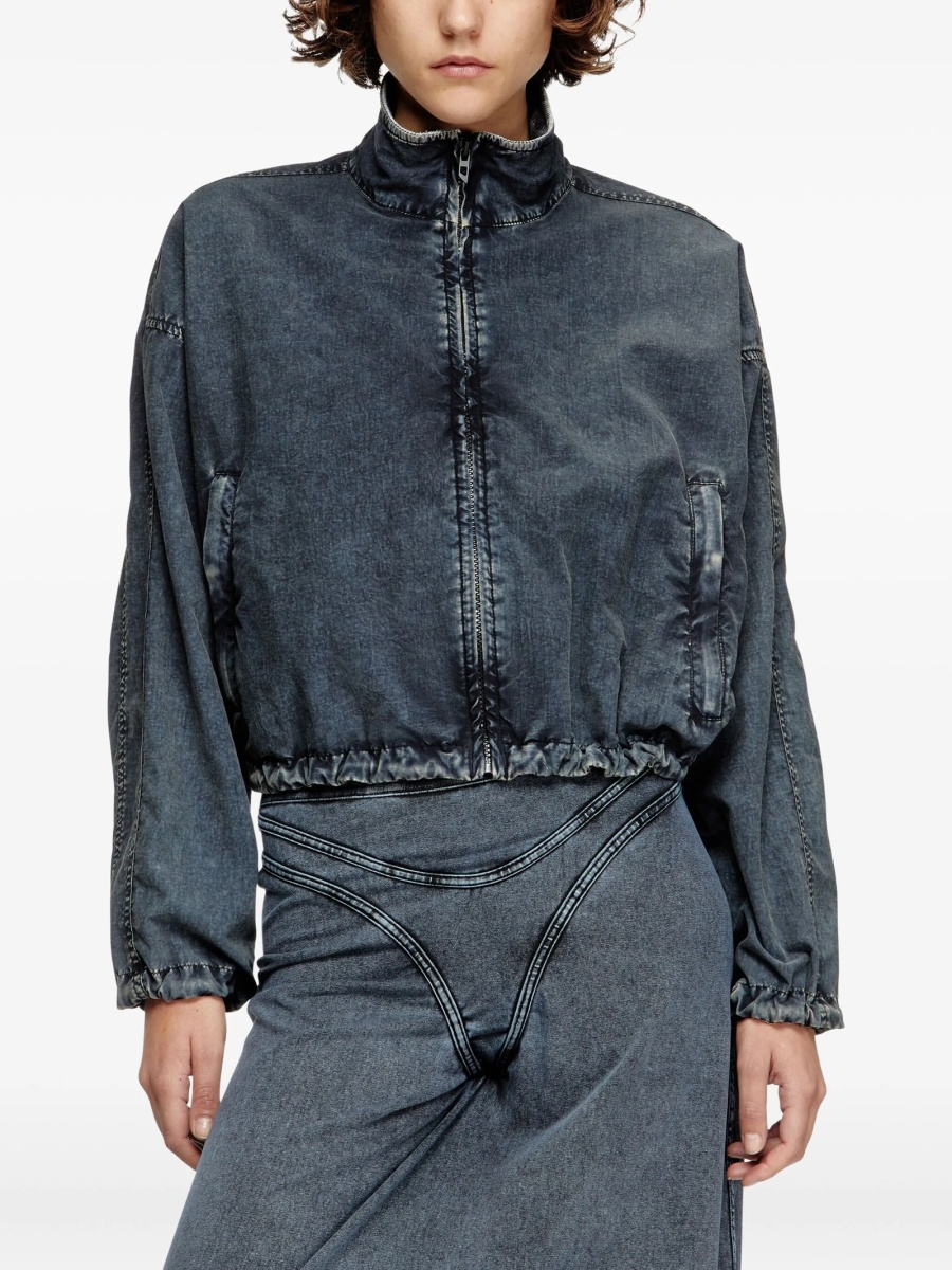 Geaca de blugi Diesel neagra - Img 3