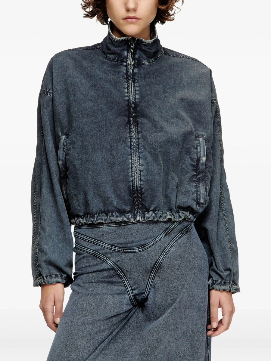 Geaca de blugi Diesel neagra - Img 3