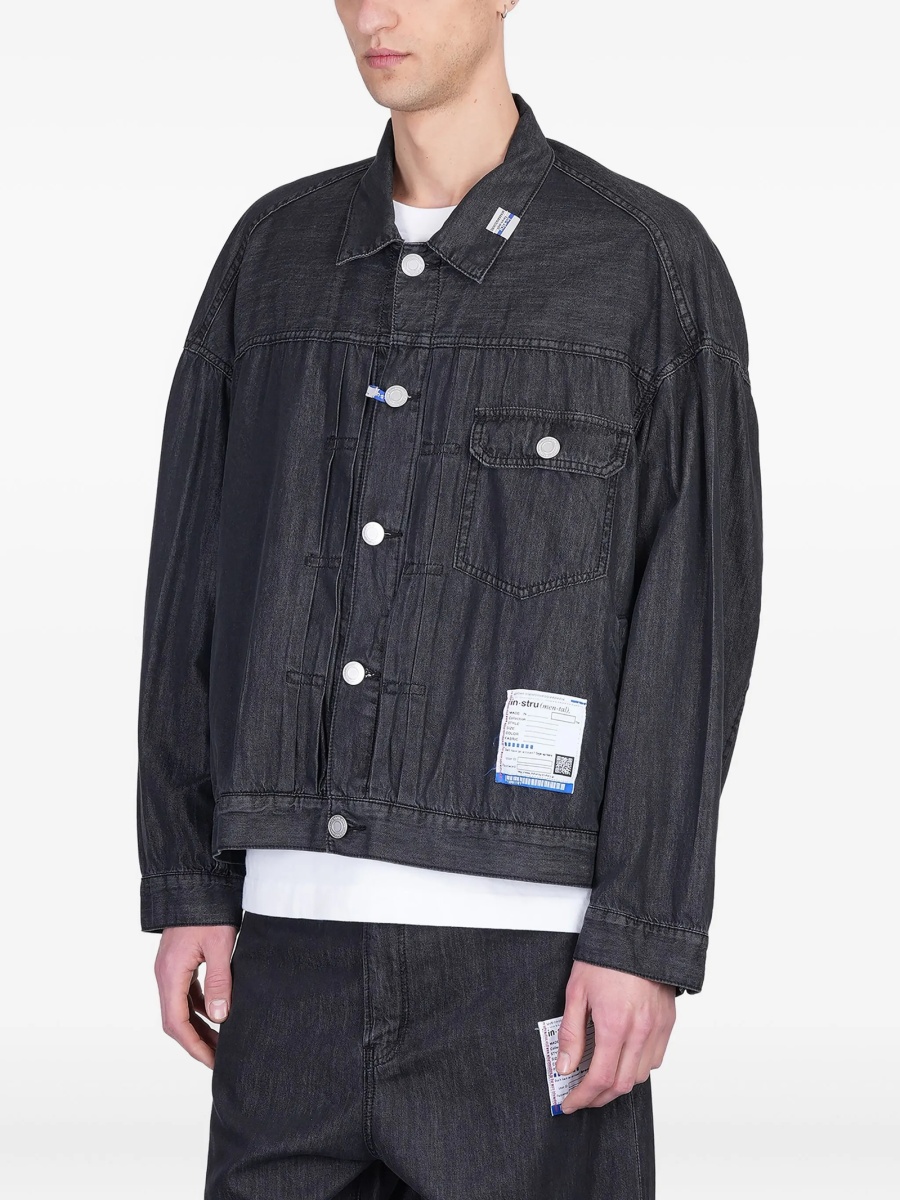 Geaca de blugi Maison Margiela neagra - Img 3