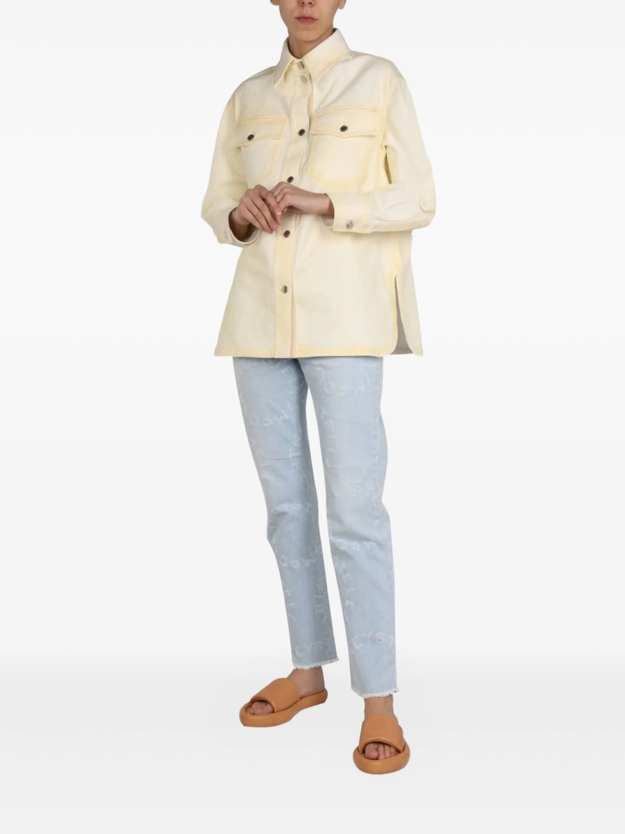 Geaca de blugi Stella McCartney galbena - Img 2