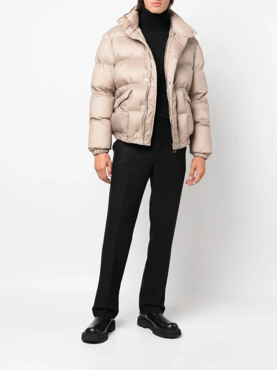 Geaca de iarna Alexander McQueen neutra din polyester - Img 2