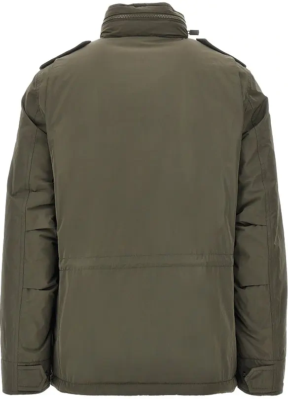 Geaca de iarna Aspesi verde din nylon - Img 3