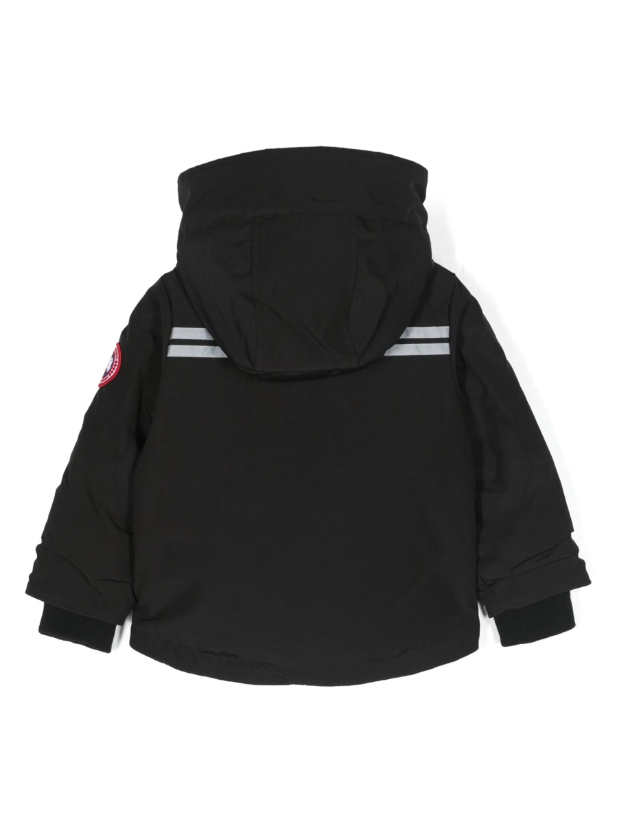 Geaca de iarna CANADA GOOSE neagra din polyester si bumbac - Img 2
