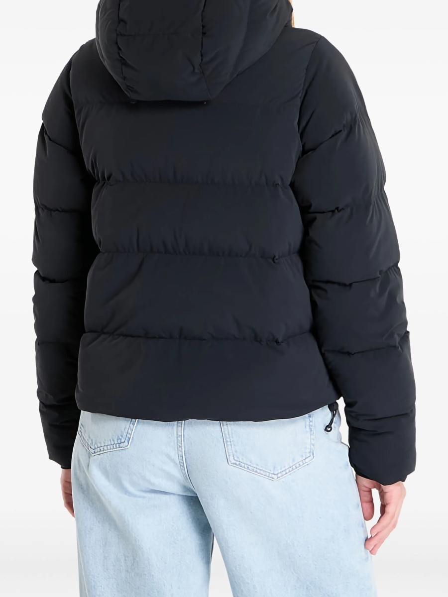 Geaca de iarna Columbia neagra din nylon si elastan - Img 4
