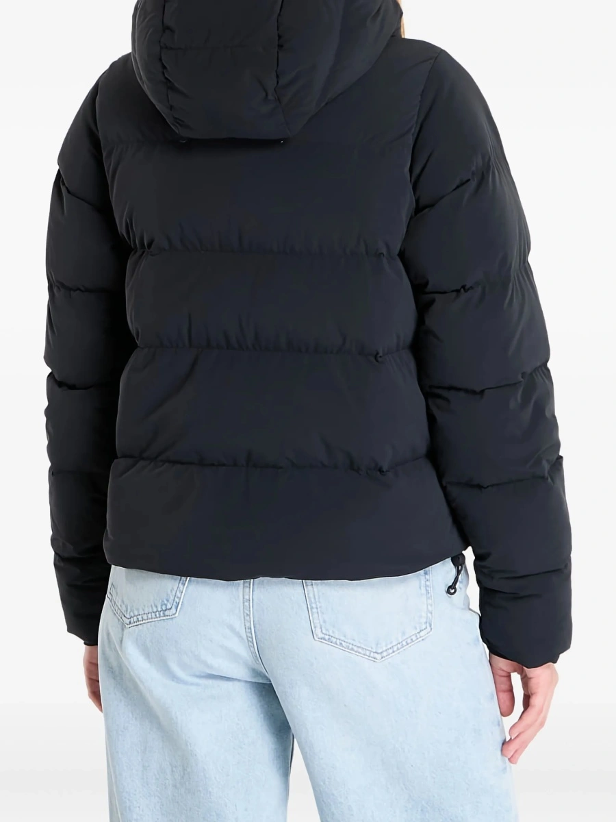 Geaca de iarna Columbia neagra din nylon si elastan - Img 4