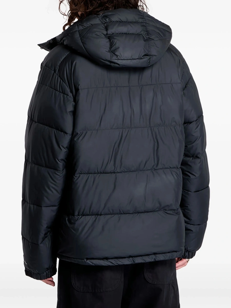 Geaca de iarna Columbia neagra din poliester reciclat - Img 3