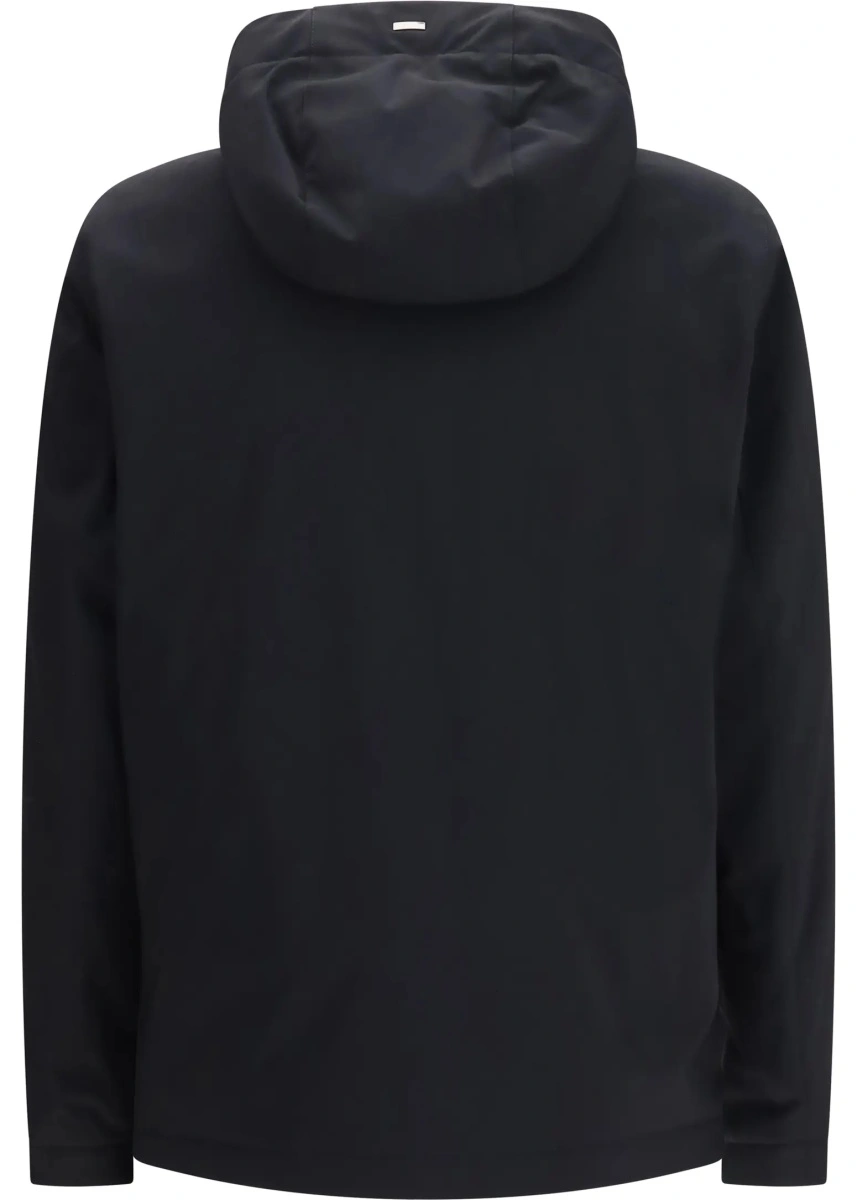Geaca de iarna Herno neagra din nylon - Img 2