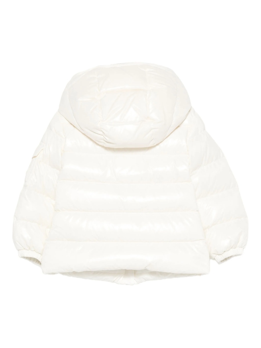 Geaca de iarna Moncler alba din poliamida - Img 2