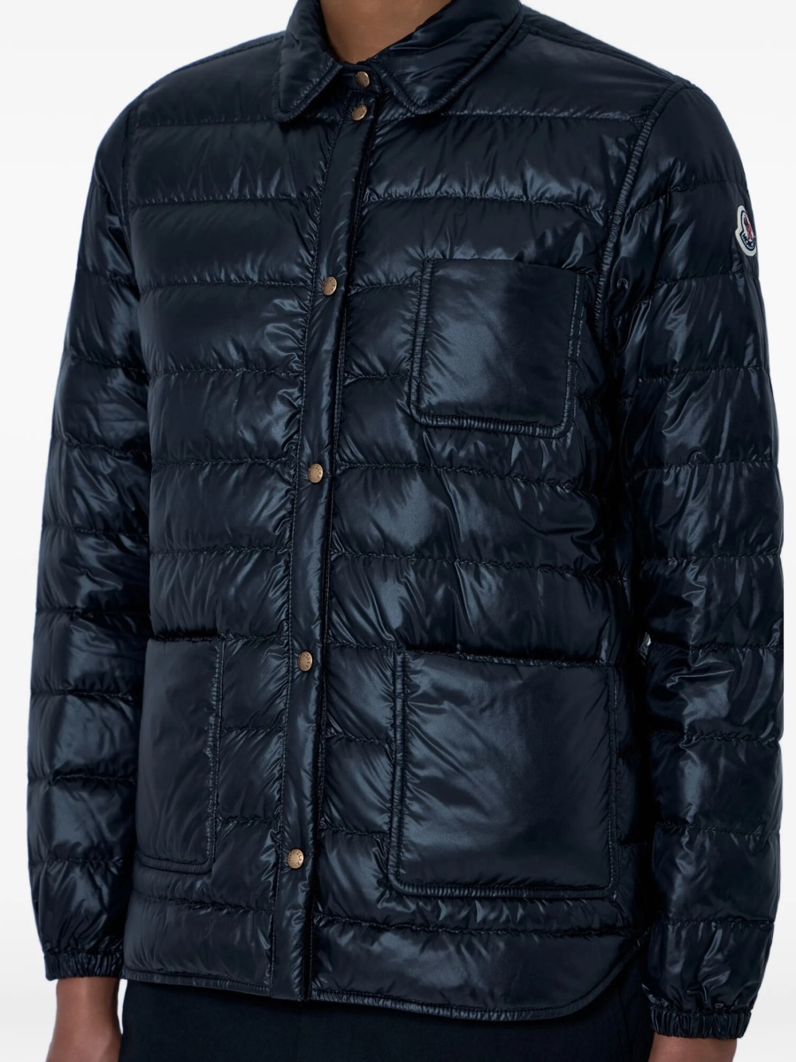 Geaca de iarna Moncler neagra din poliamida - Img 2