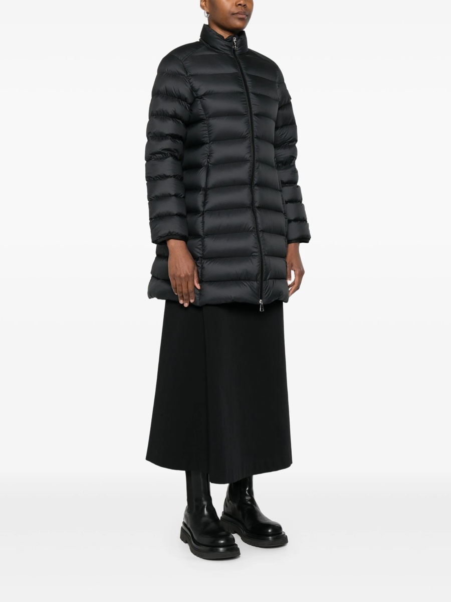 Geaca de iarna Moncler neagra din polyester - Img 3