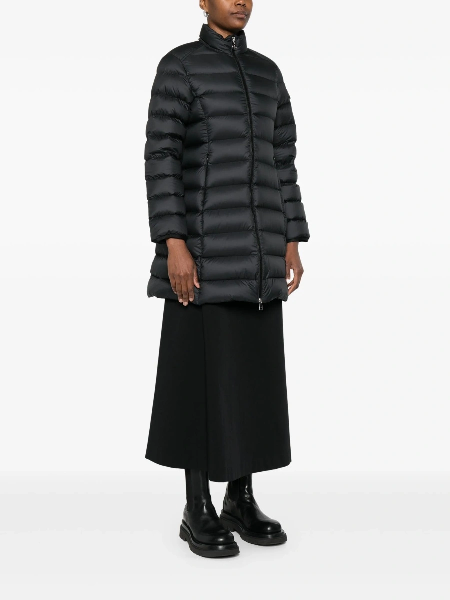 Geaca de iarna Moncler neagra din polyester - Img 3