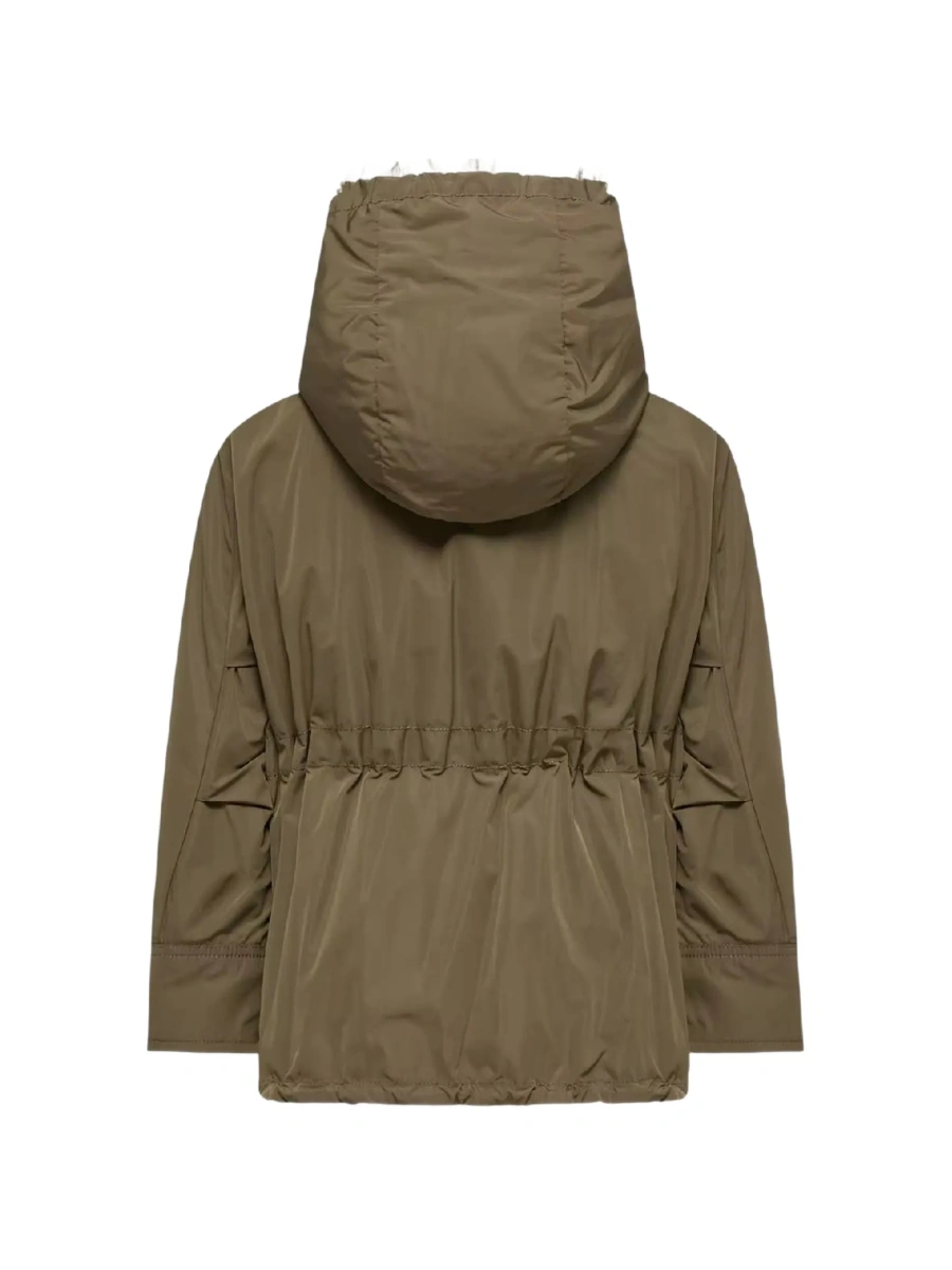 Geaca de iarna Moncler verde din polyester - Img 2